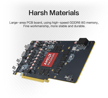 Placa de Vídeo MLLSE AMD Radeon RX 7650 GRE 8GB GDDR6 DP HDMI