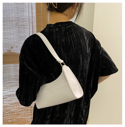 Fashion Exquisite Shopping Bag Retro Casual Women Totes Shoulder Bags Female Leather Solid Color Chain Handbag for Women 2024