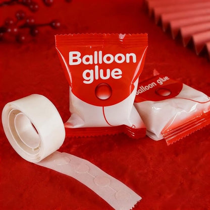 Balloon Mounting Tape Adhesive Dots Clear Sticky Stickers for Ceiling Wall Decoration Easy Peel Off for Reuse in Parties