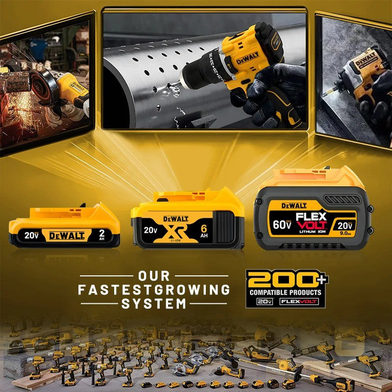 Bateria Original DEWALT 20V/60V 9000mAh? Bateria dewalt 18v? Bateria de Ferramentas Elétricas DCB200 DCB205 DCB206 DCB209? Carregador dewalt 20V