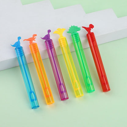 10/20/30Pcs Dinosaur Bubble Tube Empty Soap Bubble Bottle Toys for Kids Birthday Party Favors Wedding Guest Gifts Baby Shower