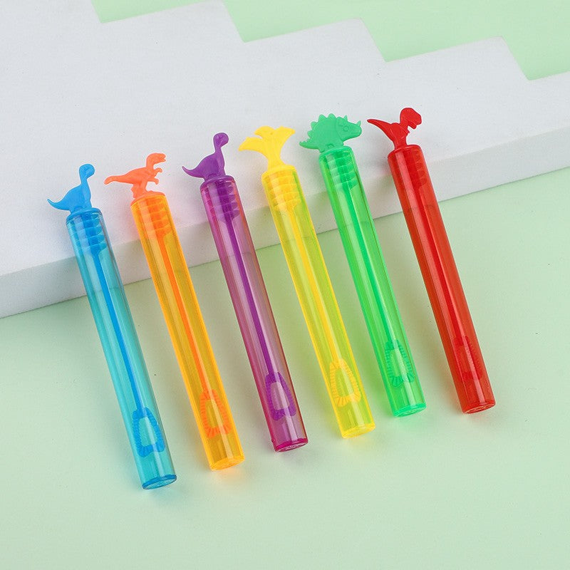 10/20/30Pcs Dinosaur Bubble Tube Empty Soap Bubble Bottle Toys for Kids Birthday Party Favors Wedding Guest Gifts Baby Shower