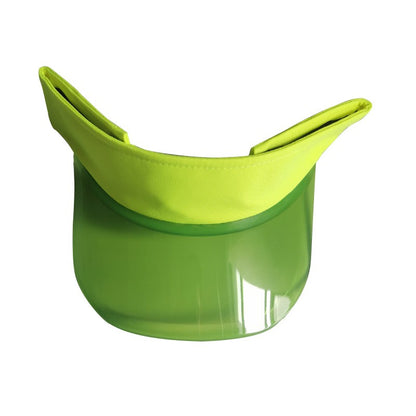 Chapéus de Viseira de Sol para Pais e Filhos, Viseiras de Plástico PVC para Mãe, Filho e Filha, Bonés de Viseira para Esportes ao Ar Livre, Chapéu de Sol para Bicicleta para Mulheres