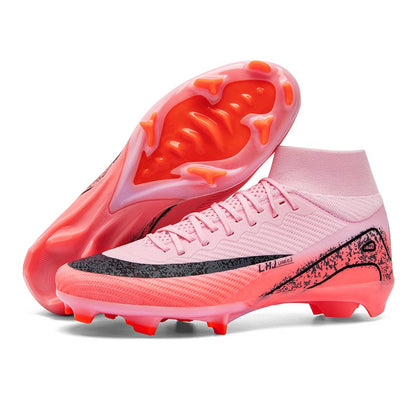 New Men's Football Boots Non-Slip Soccer Shoes Cleats Wholesale Training FG Top Quality Sneakers Drop Shipping Unisex Adult