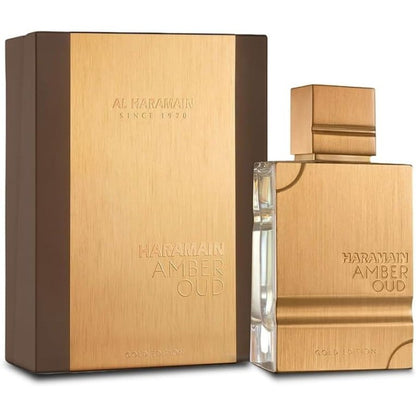 Perfume Árabe 60ml Original Al Haramain Amber Oud Gold Edition de Alta Qualidade para Mulheres Nobres com Feromônios que Atraem Homens