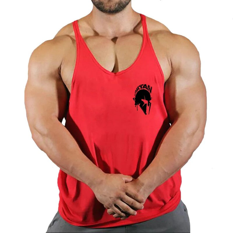 Gym Man Workout Bodybuilding Shirt Men Singlets Stringer Undershirt Vests Tank T
