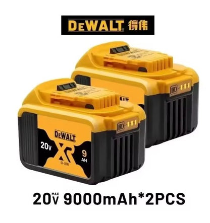 Bateria DEWALT 20V 6AH recarregável de íon de lítio carregador DCB118 Parafusadeira furadeira elétrica sem escovas DCD805 ferramenta elétrica