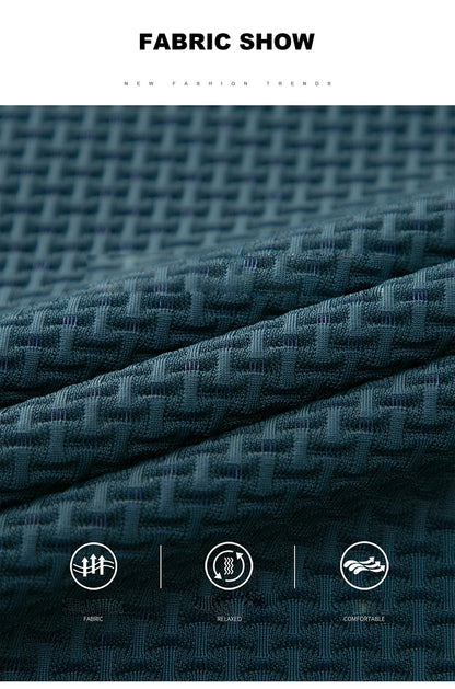 Summer New Men's Short Sleeve T-shirt Cool and Breathable POLO Shirt Business Casual Sweat-absorbing Top