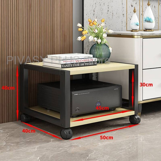 4 Colors Relief Amplifier Rack 3 Height Settings Audio Shelf E1 Grade Speaker Stand For Home Theather Storage Amplifiers Players