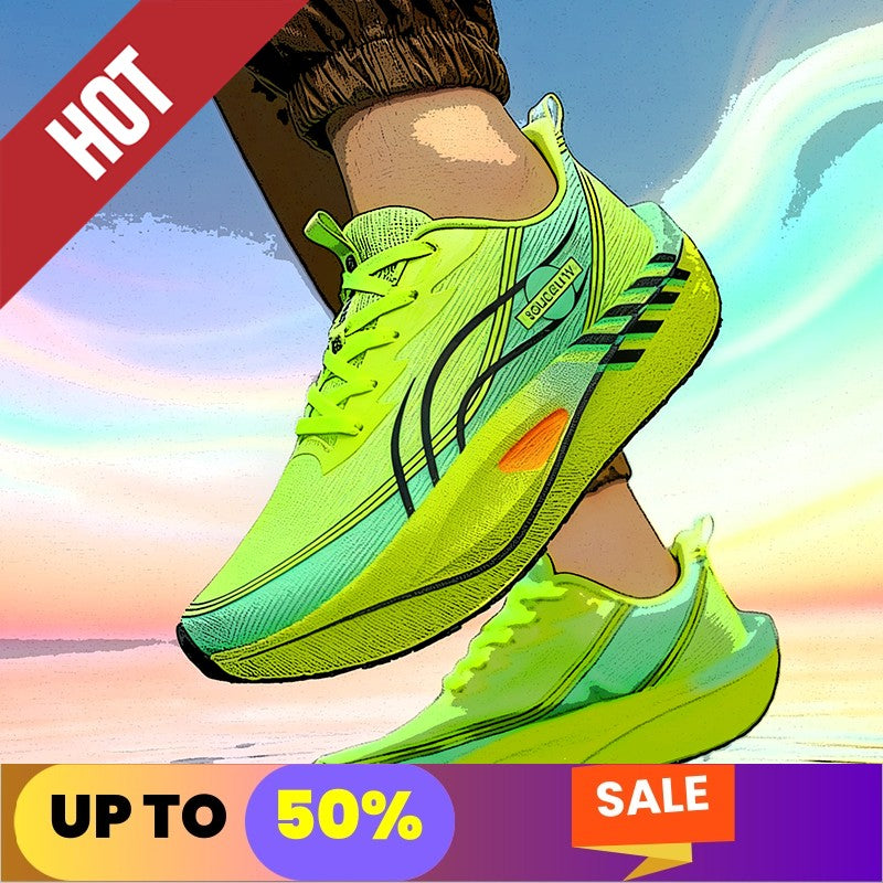 Running Shoes Casual Carbon Board Marathon Men Sports Tenis Air Breathable Women's Comfortable Athletic Nonskid Leisure Sneakers