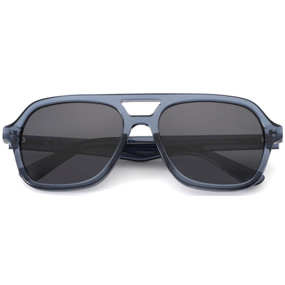 ZENOTTIC Classic Handmade Acetate Polarized Sunglasses Aviator Double Bridge Design UV400 Protection Sun Glasses For Women