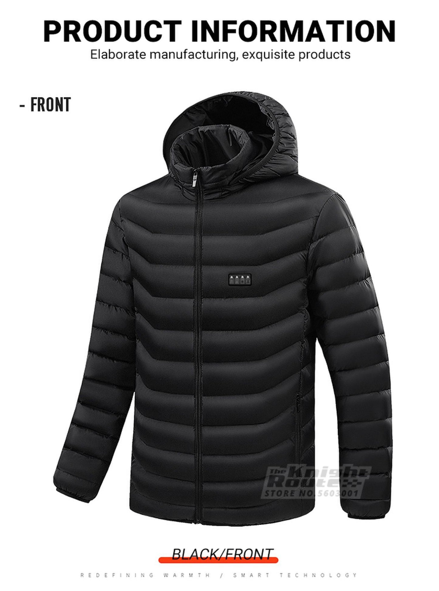 Jaqueta de Inverno Masculina Feminina com Aquecimento em 21 Áreas para Motoqueiros, Jaqueta USB com Aquecimento Elétrico, Colete Térmico para Moto, Casaco
