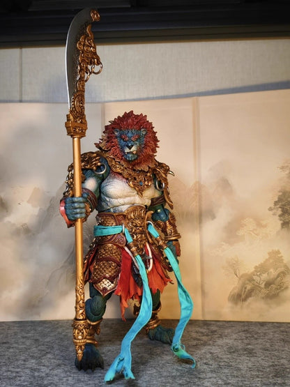 Fury Toys 1/12 Azure Lion Demon King Boneco de Ação Versão Dourada Versão Clássica Brinquedos de Modelo Colecionáveis Figuras de Enfeite de Mesa Presente
