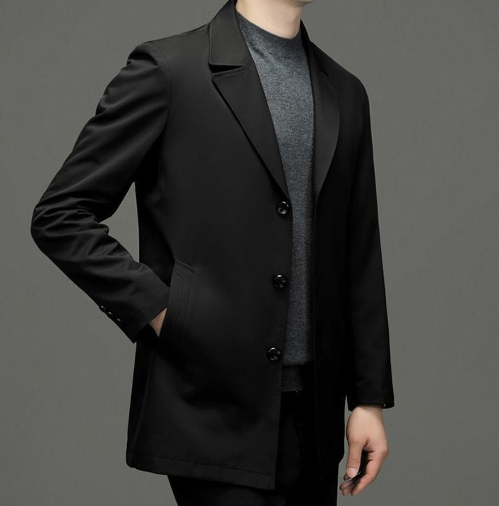 Long Male Blazer Plus Big Size Single Breasted Coat Oversize Menswear Fashionable Men's Suit Jackets New in Classic Casual 2025
