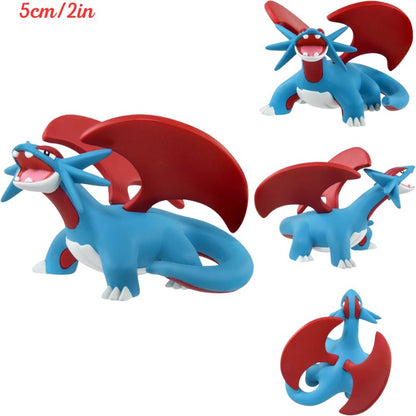 Brinquedos de Figura Pokemon Originais TAKARA TOMY Mimikyu Maushold Lapras Charizard Umbreon Sylveon Vaporeon Bonecos Modelo Presentes de Aniversário