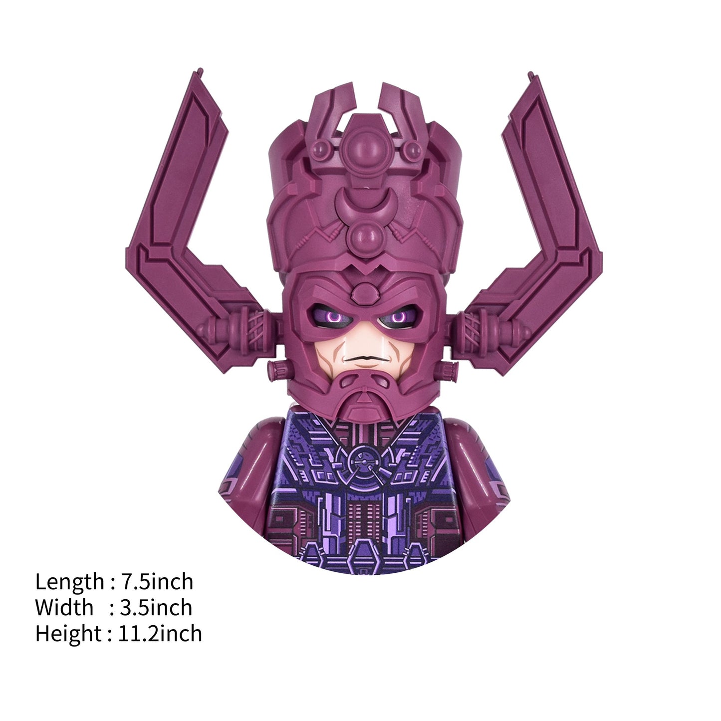 Doctor Manhattan Figure 21.5cm Tall Intricate Building Block figure, Collector - Grade Anime Toy for Display & Cosplay