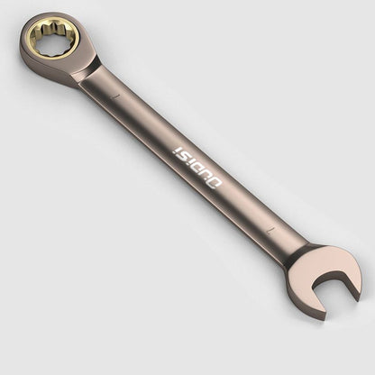1 Chave de Catraca Dourada, Chave Universal Flexível com Torque para Ferramentas de Reparo Automotivo, Ferramenta Manual Métrica Multi Antiderrapante