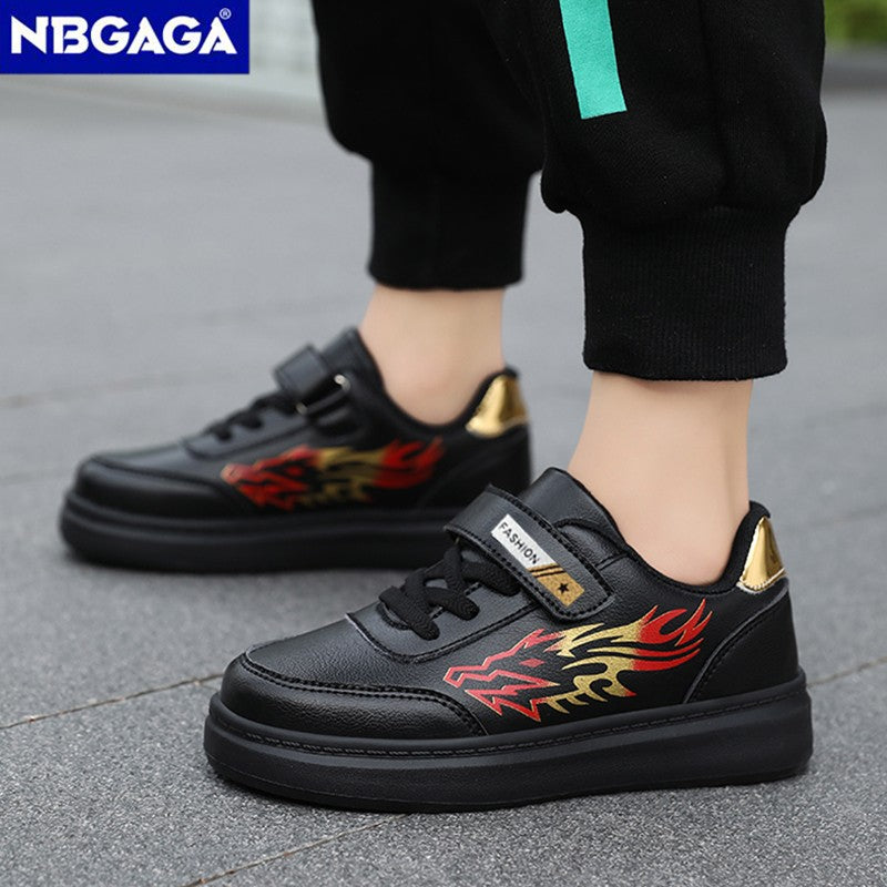 Children's Sports Shoes Boys Casual Running Sneakers Breathable Non-Slip Flat Walking Shoes Fashion Kids Athletic Footwear