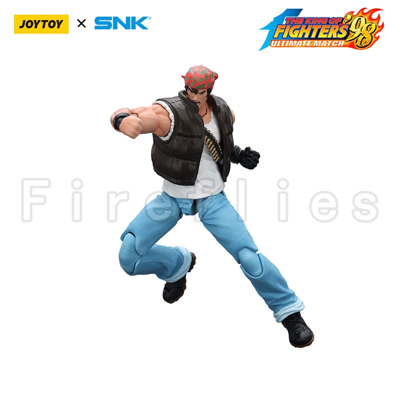 [Pré-venda] 1/18 JOYTOY Boneco de Ação SNK KOF'98UM Ikari Warriors Equipe Anime Modelo de Brinquedo