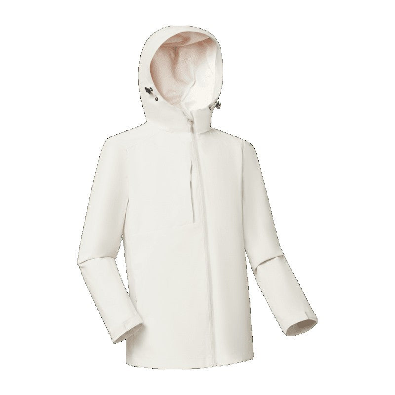 Casual jacket hooded jacket cardigan custom printable embroidered logo men's and women's outdoor windbreakers workwear