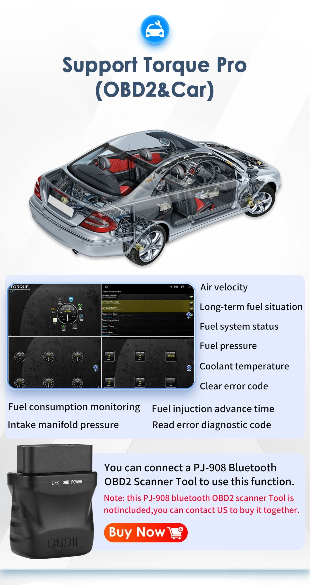 Para Ford Fiesta Mk7 2009-2017 CarPlay sem fio para Apple Android Auto Rádio Automotivo GPS RDS WiFi 4G 8 Núcleos Multimídia Estéreo 2din SWC