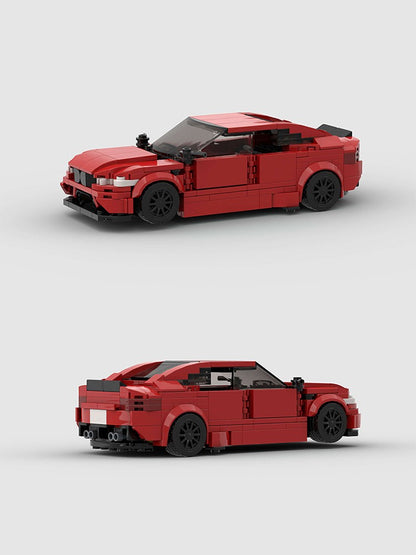 MOC Speed Sports Super Carro de Corrida Blocos de Montar DIY Tijolos Cidade Rally Técnico Grande Veículo de Corrida Presente de Natal Brinquedo