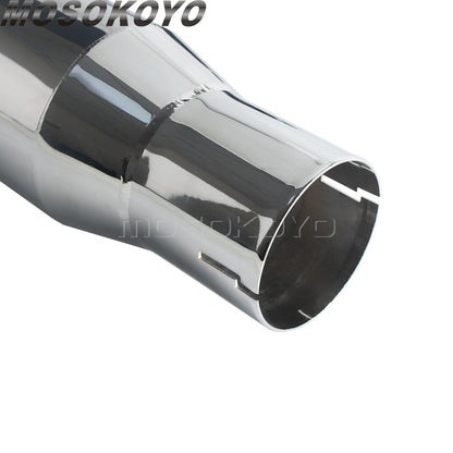 Exhaust System Slip-On Motorcycle Muffler Exhaust Pipe Carbon Fiber For Harley Touring Electra Road Street Glide Road King 17-up