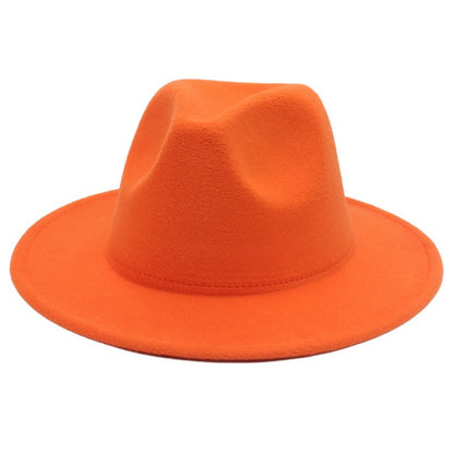 Women Fedora Hat Autumn Winter Luxury Men Top Hats Trendy Formal Wedding Decorate Black Green White Panama Cap Fedoras Gorras