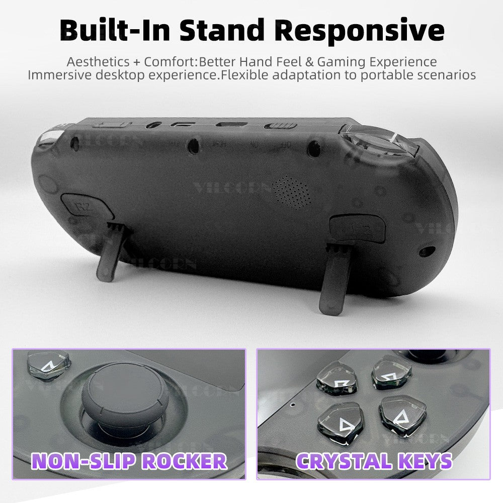 VILCORN SF3000 HD Handheld Game Console for PS1 MAME Retro Emulator 4.5 inch FHD Portable Gaming Machine Christmas Gift
