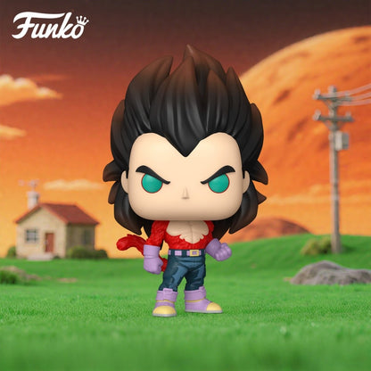 Boneco de Anime Super Saiyajin 4 Série Goku Goku Vegeta Gogeta Android 17 Modelo Boneca Funko Pop Edição Limitada Presentes de Brinquedo Originais
