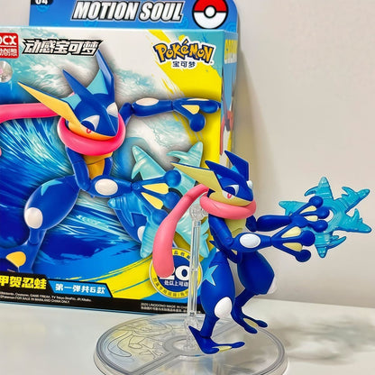 LDCX Mewtwo Charizard Greninja Anime Figure Lucario Infernape Action Figures Movable Model Collection Statue Ornament Toys Gifts