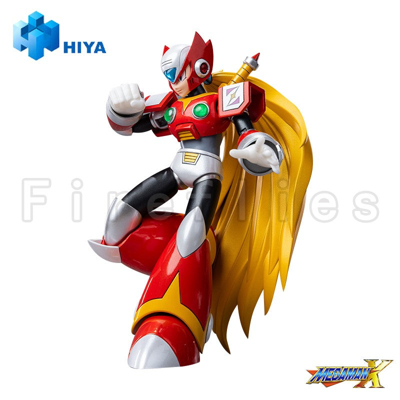 [Pré-Venda] 14,5CM HIYA Escala 1/12 5,7 Polegadas Action Figure Exquisite Basic Series Mega Man X Series Zero Anime Toy