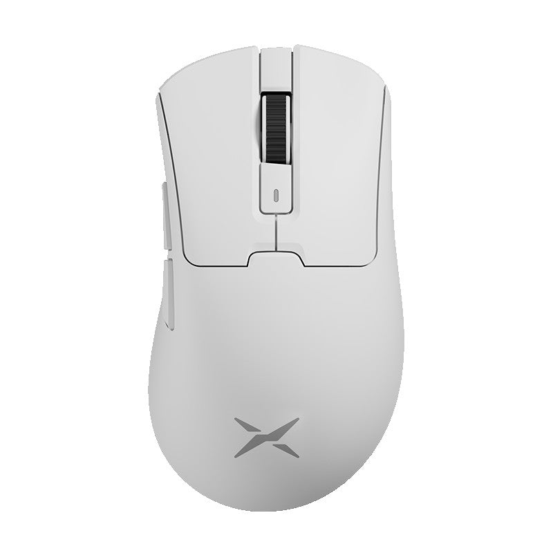 Mouse Gamer Sem Fio Delux M900PRO Ergonômico Taxa de Polling 8K PAW3395 63g Dock de Carregamento Magnético RGB para PC Gamer com Mão Grande Direita