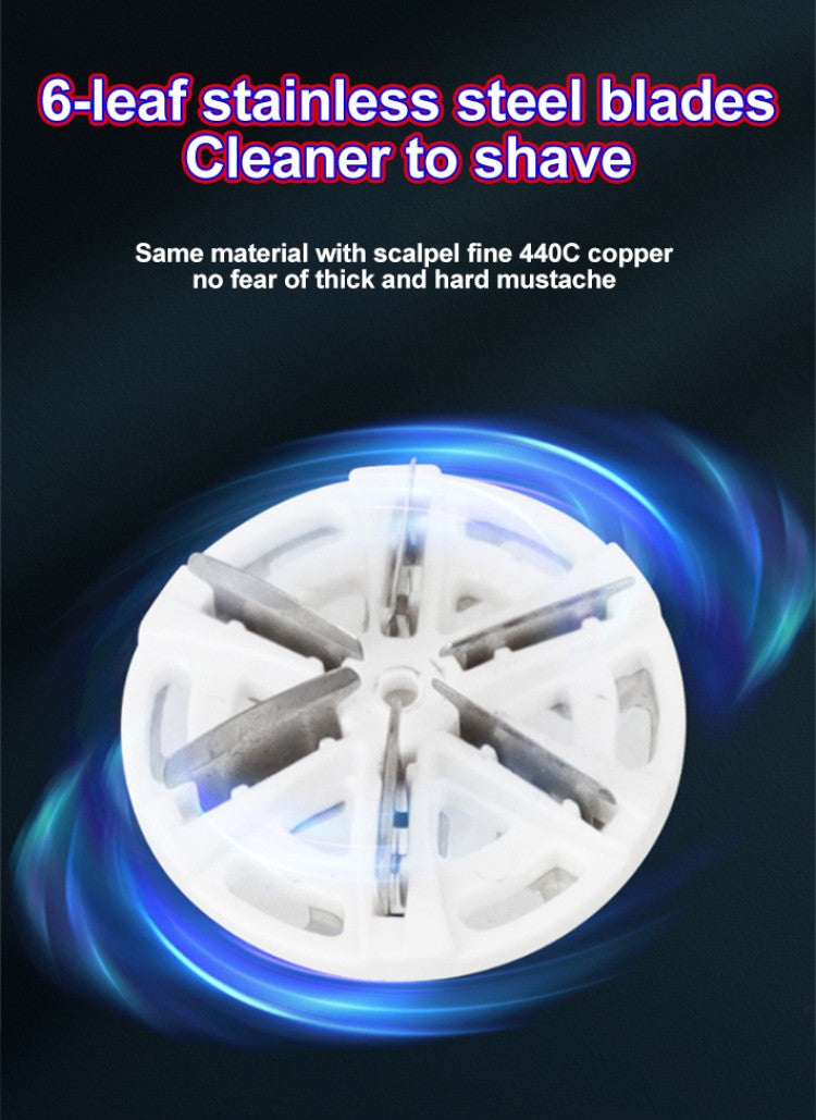 Men's Portable Mini Electric Shaver USB Charging Multifunctional IPX7 Waterproof Shaver