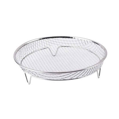 Air Fryer Rack Stackable Multi-Layer Stainless Steel Dehydrator Rack for Cosori, Instant Vortex, Ninja Foodi Grill