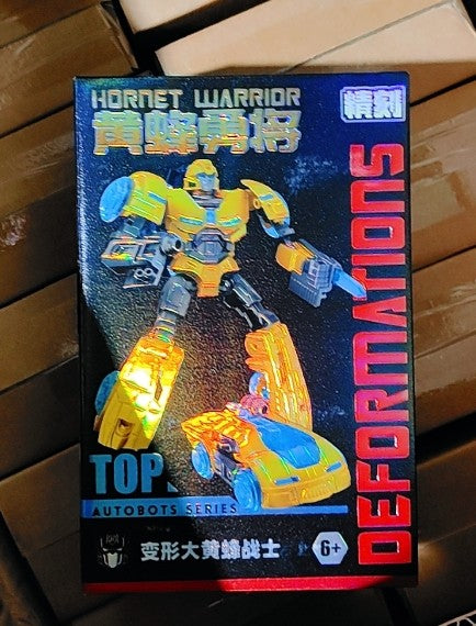 Boneco de Ação do Filme Transformation Op Comandante Bumblebee Mirage Scourge Montagem com Luz
