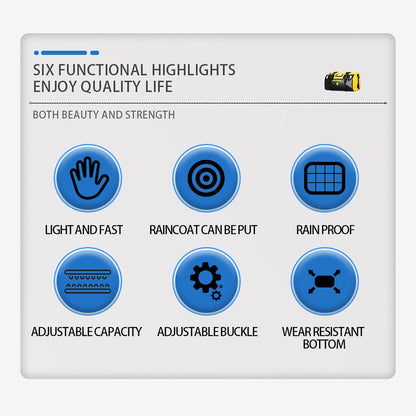 Motorcycle Waterproof Tail Bag Travel Outdoor Dry Luggage Roll Pack Bag 20 /40/66 Motorbike Luggage Backpack Motorcycle Seat Bag