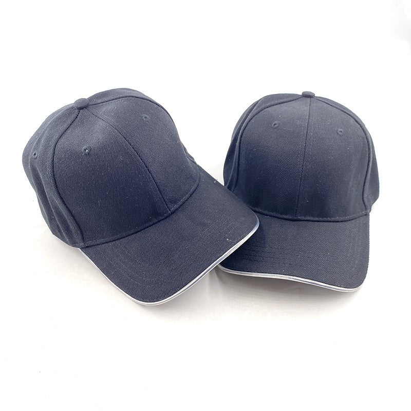 Fashion Attractive Glowing Decor Supplies Carnival LED Optical Fiber Baseball Cap Flashing For Carnival Party In The Dark Night