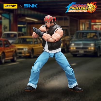 ?MT?JOYTOY SNK KOF'98UM Ikari Warriors Team Ralf Jones 1/18 Action Figure Toys