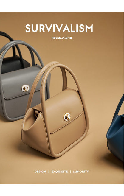 BAFELLI NEW 2025 WOMEN'S HANDBAG WINTER WOOL FASHION BENTO EVENING LEATHER ORIGINAL STYLE LUXURY BRAND PURSE SHOULDER CASUAL