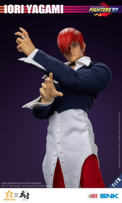Em EstoqueEstúdio Tunshi Original 1/12 SNK Licenciado King of Fighters KOF 97 Iori Yagami TS XXZ 008 Figuras de Ação Colecionáveis de Anime