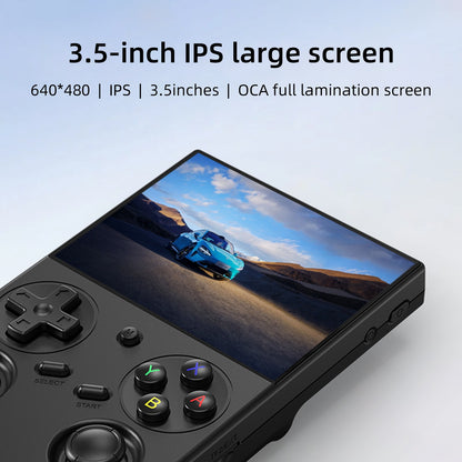 ANBERNIC RG35XX PRO Vertical Retro Gaming Console 3.5" IPS OCA Screen Linux 64-bit True Dual Joysticks Vibration Motor RixelHK