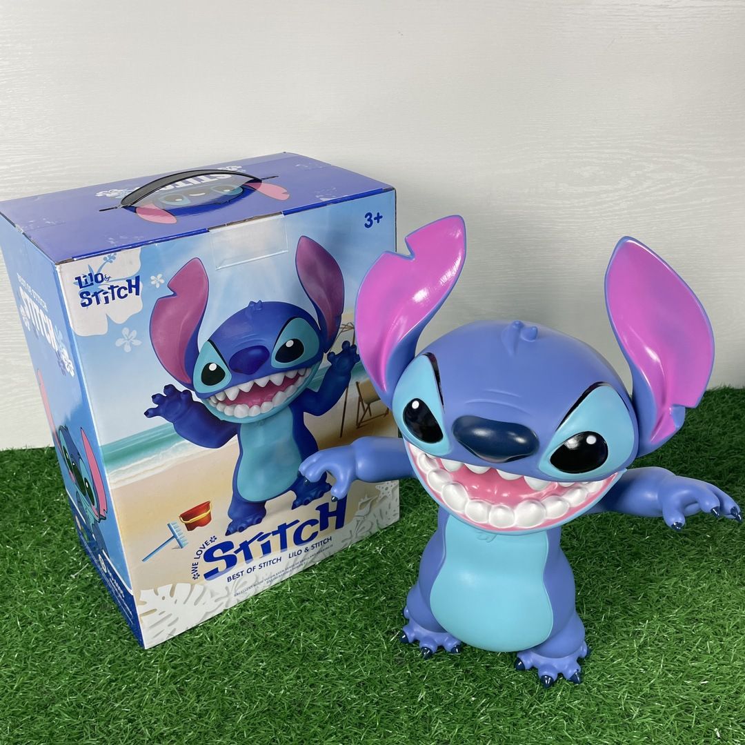 Hot Disney Lilo & Stitch Stitch Large Size Figurine Model Trendy Play Toy Desktop Home Room Decoration Ornament Collectible Gift