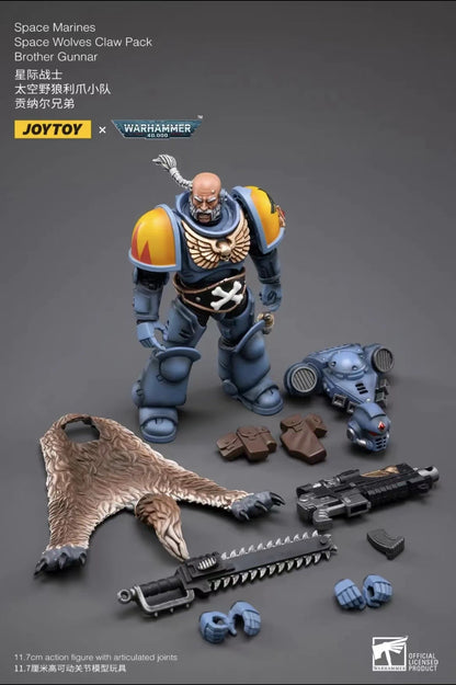1/18 JOYTOY Action Figure 40K The Horus Heresy Space Wolves Figures And Mechas Logan Ghostwolf Anime Model Toy