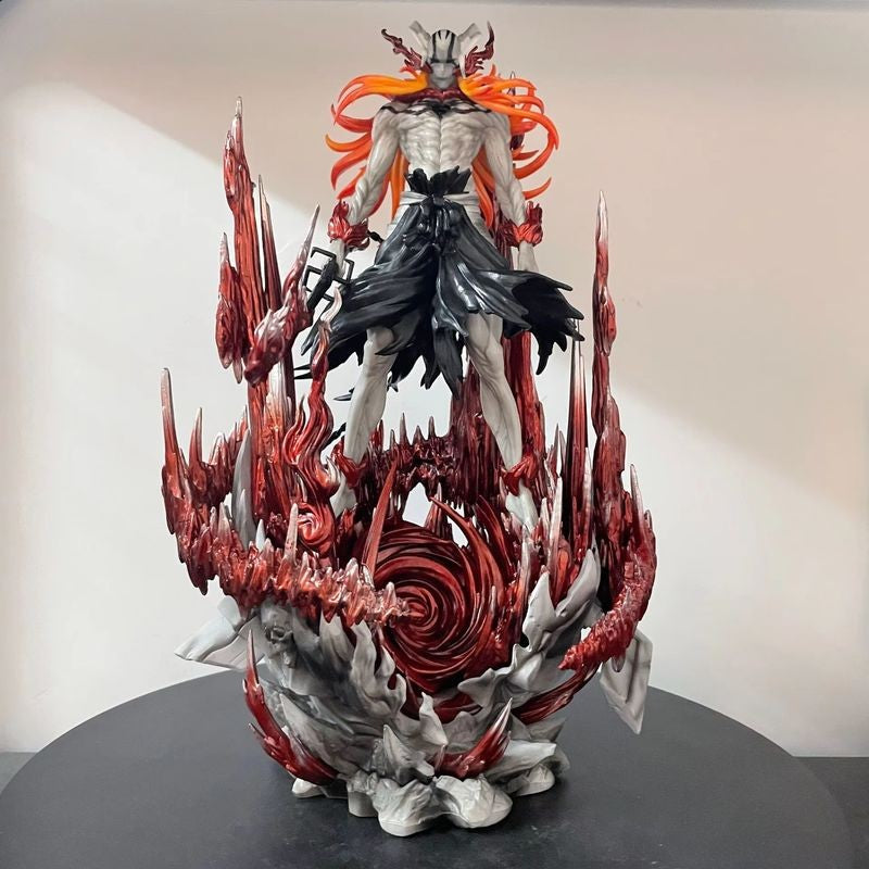 Anime Boneco de Ação 33cm Kurosaki Ichigo Ulquiorra Cifer Série Bleach 1:1 Modelo de Mesa Colecionável Brinquedo Infantil Presente de Natal