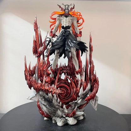 Anime Boneco de Ação 33cm Kurosaki Ichigo Ulquiorra Cifer Série Bleach 1:1 Modelo de Mesa Colecionável Brinquedo Infantil Presente de Natal