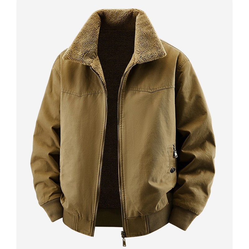 Winter Men Cotton Jackes Coat Men Autumn Warm Bomber Jacket Parkas Man Outdoor Fashion Casual Coat Stand Slim Jacket Male LZLLTT