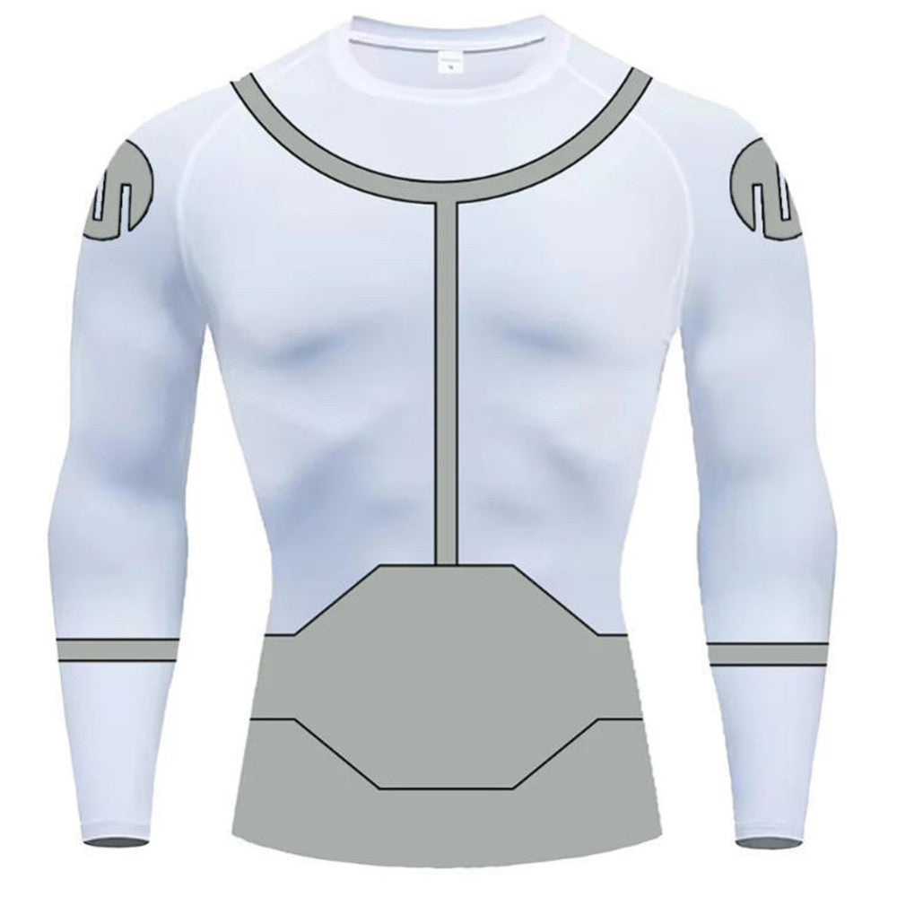 Invincible Cosplay Rash Guard Diving T Shirt BJJ RashGuard Long Short Sleeve MMA Clothing Men Women Viltrumite Gym Shirt Costume