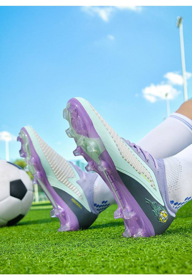 Men Soccer Shoes Original Fast Professional Unisex Cleats Low Cut Football Field Boot Non Slip Comfortable Outdoor Sneaker Match