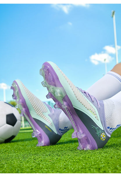 Men Soccer Shoes Original Fast Professional Unisex Cleats Low Cut Football Field Boot Non Slip Comfortable Outdoor Sneaker Match